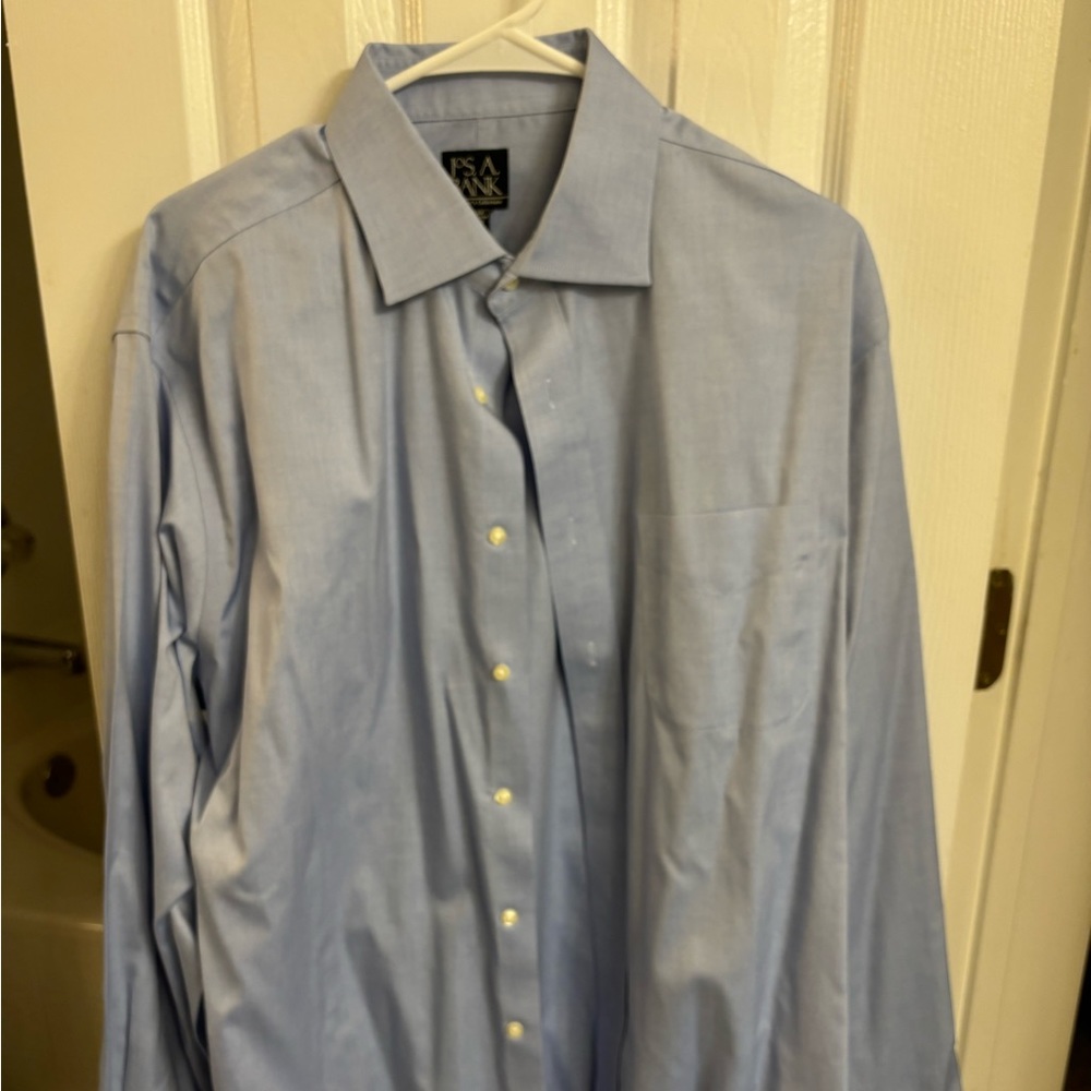 Jos A Bank grey dress shirt